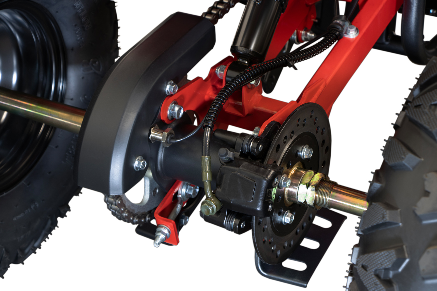 NITRO MOTORS 125cc midi Kinder Quad Stone Rider QS RS-3G8, Benzinquad 8 Zoll