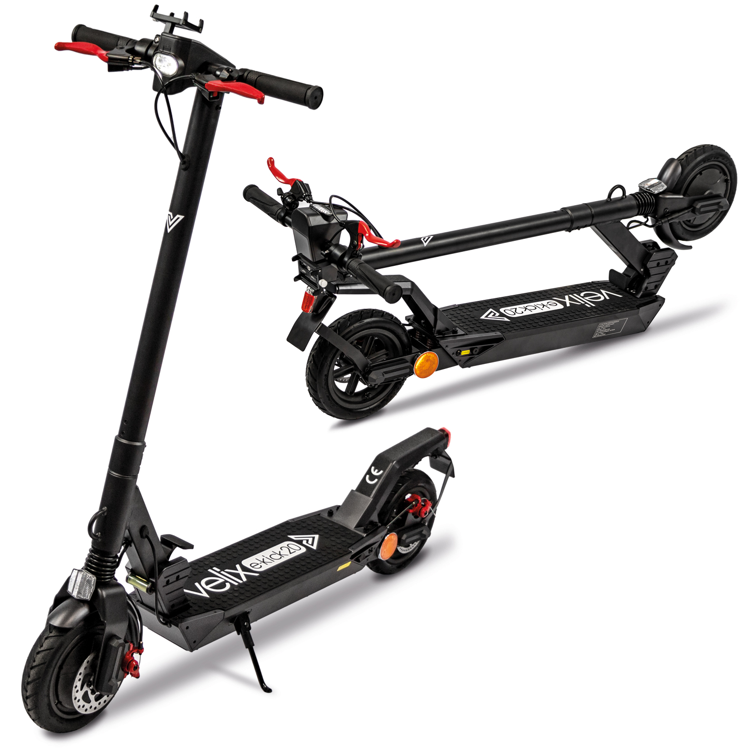 Velix E-Kick 20 km/h, 350 Watt Elektroroller für Jugendliche - Elektroscooter klappbar - E-Scooter ab 14 Jahren