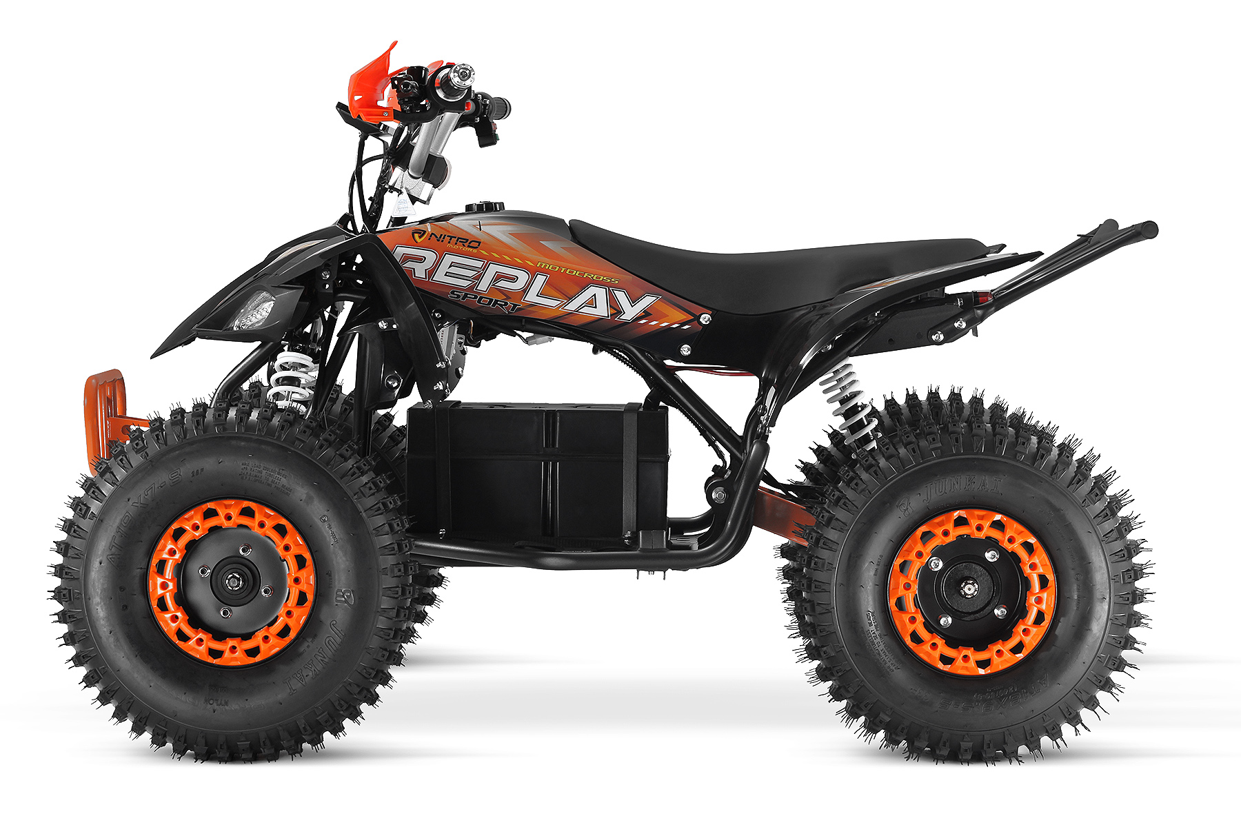 Nitro Motors Elektroquad Replay Sport 8 Kinder-Quad, 1000W, 8 Zoll, Kinderquad - Wellenantrieb mit Differential