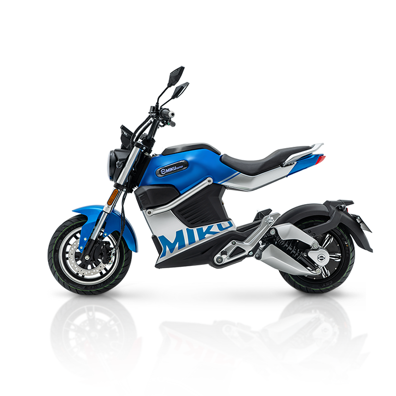 E-Motorrad Miku Super, Elektro-Motorrad bis 80 km/h, 3000 Watt, Lithium 72V
