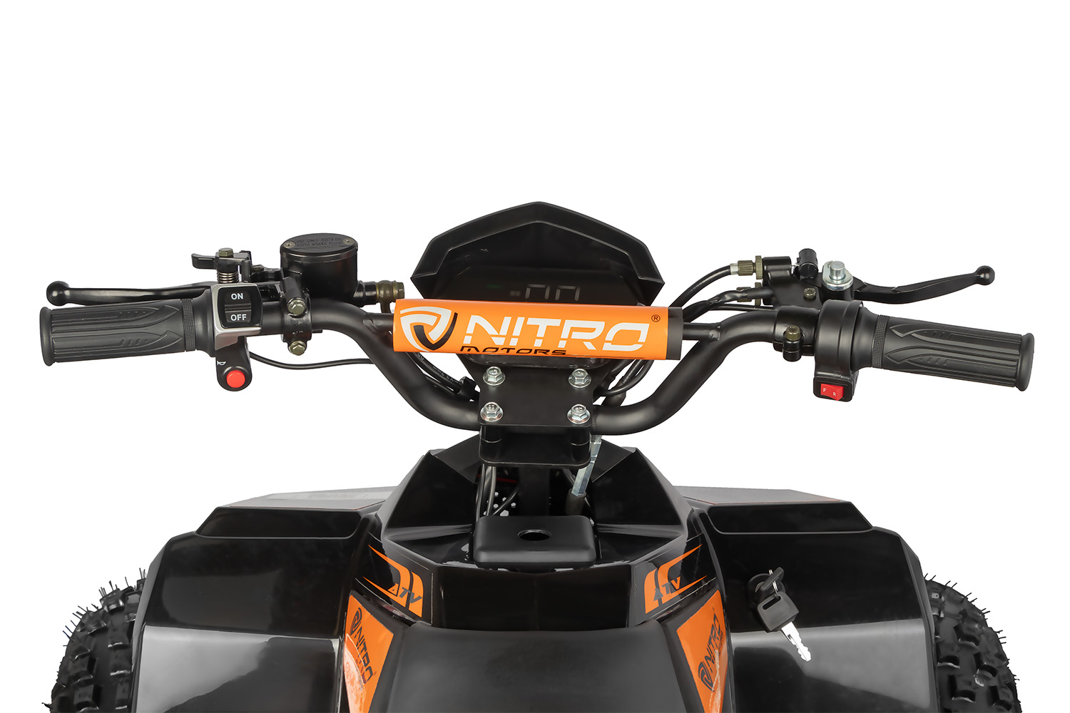 NITRO MOTORS 1200W Eco midi Kinder Quad Cooba PRM 7 Zoll,  Elektroquad für Kinder Wellenantrieb, Kinderquad bis 38 km/h