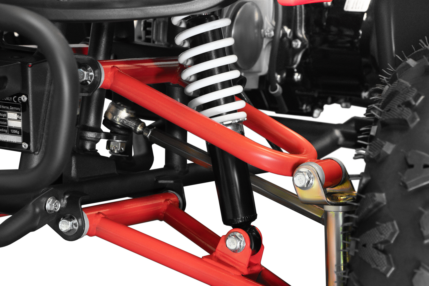 NITRO MOTORS 125cc midi Kinder Quad Speedy GS S7-A Sport Automatik + RG, Benzinkinderquad 7 Zoll