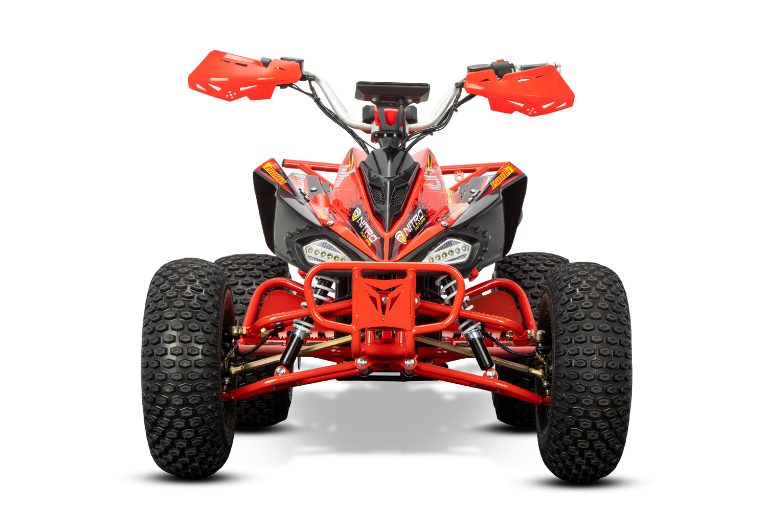 NITRO MOTORS 1500W Elektroquad für Kinder, 60V Eco midi Kinder Quad Speedy Sport 8 Zoll, Wellenantrieb