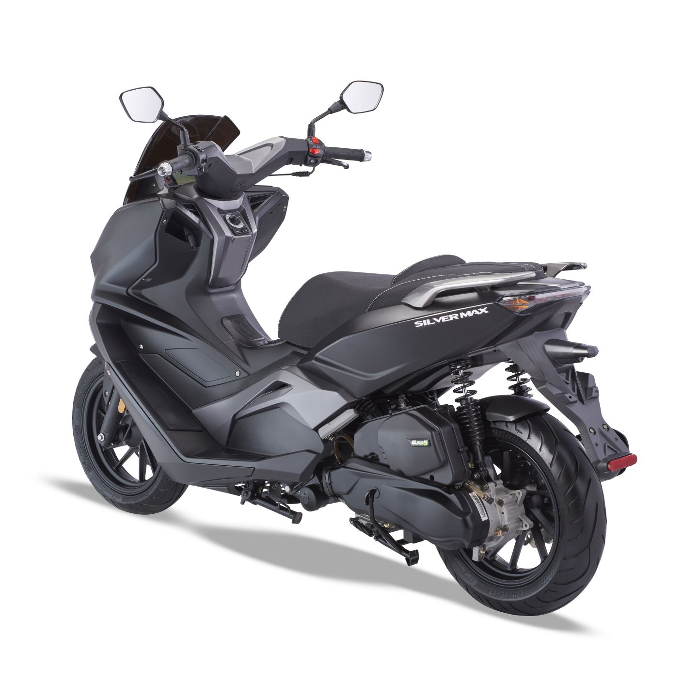 LuXXon Silvermax 125, Benzin Motorrad 85 km/h, 124,6-cm³-Motor, 7,2 kW/9,8 PS, 1 Zylinder, 4-Takt