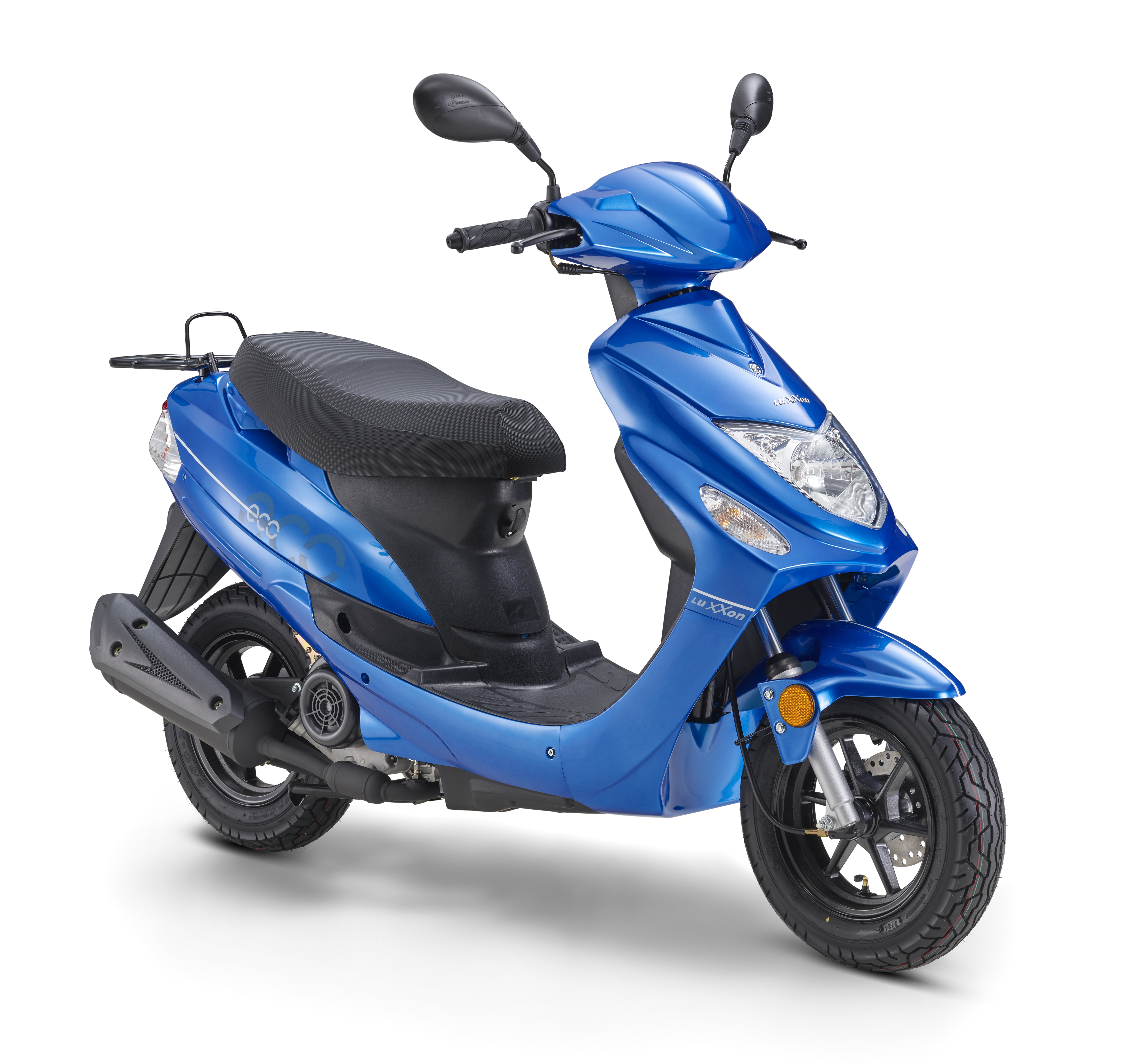 LuXXon ECO 50 EFI Benzin Motorroller 45 km/h, 49-cm³-Motor, 1 Zylinder, 4-Takt