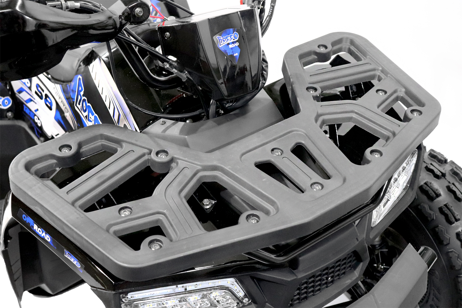 NITRO MOTORS 125cc midi Kinder Quad Rocco RS8-3G Platin, Miniquad Atv Kinderquad Pocketquad 8 Zoll