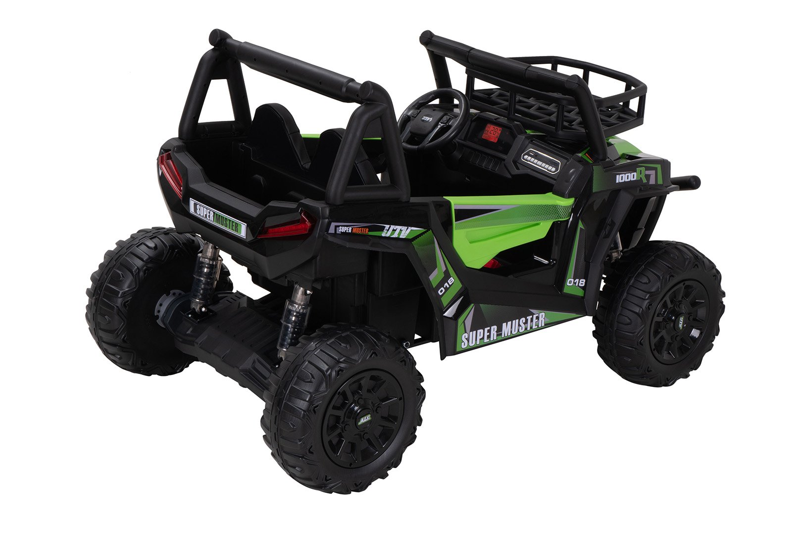 Elektro-Kinderauto UTV Ride Jeep - Elektrofahrzeug für Kinder, Elektro Kinderquad 2-Sitzer 2x200 Watt