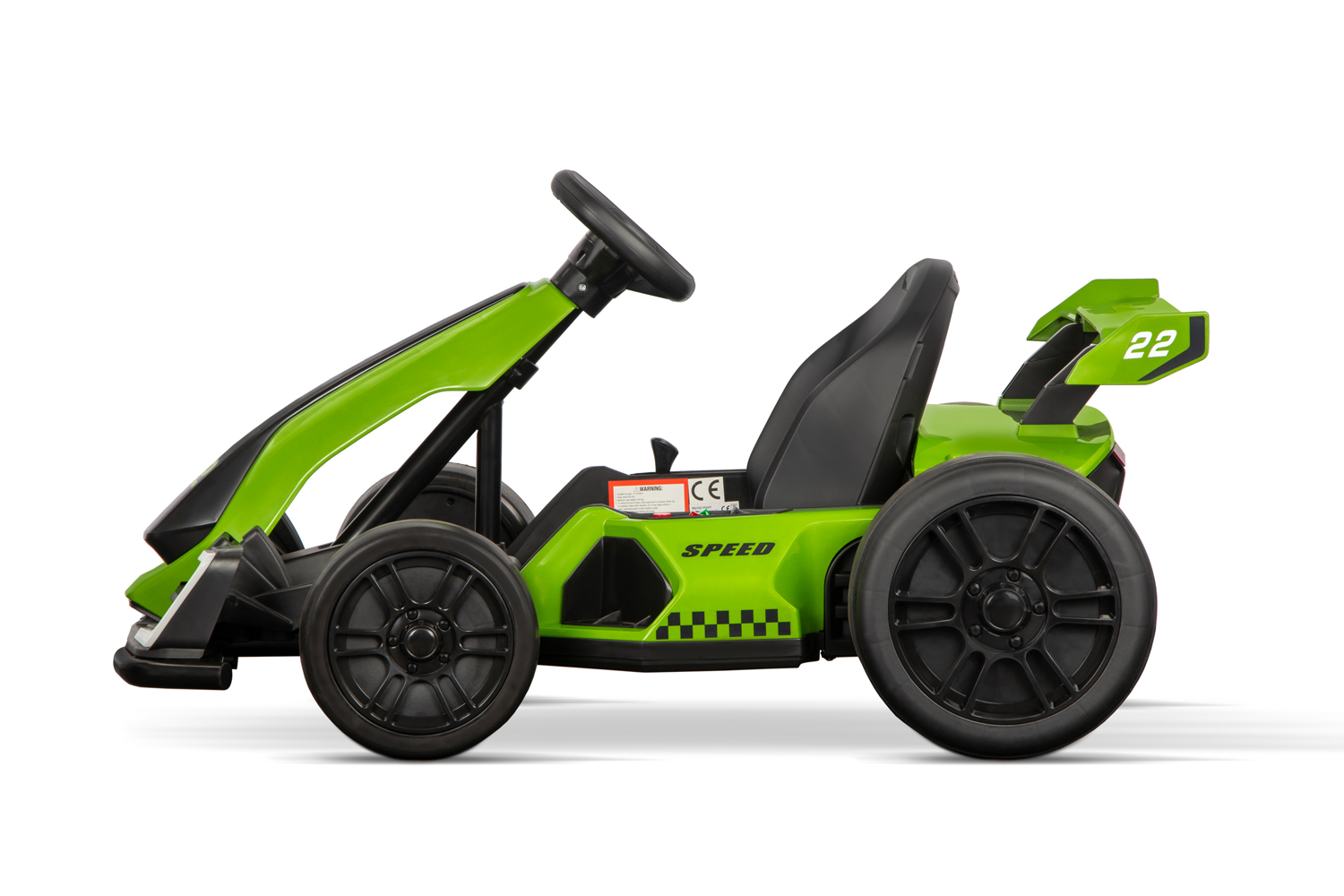 Elektro Kinderfahrzeug Kinder Go Kart F1 STYLE RACING mit 2x150 Watt bis 10 km/h