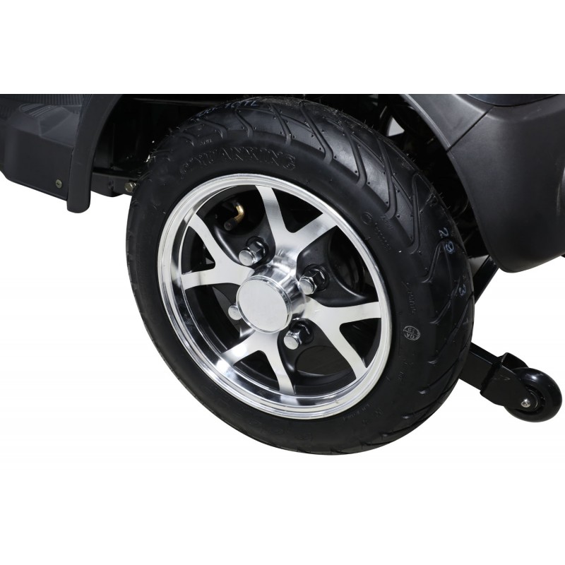 4-Rad Senioren-Roller mit Dach VITA CARE 4000, Seniorenmobil BleiGel / Lithium, vierrädriges Senioren-Quad bis 25 km/h