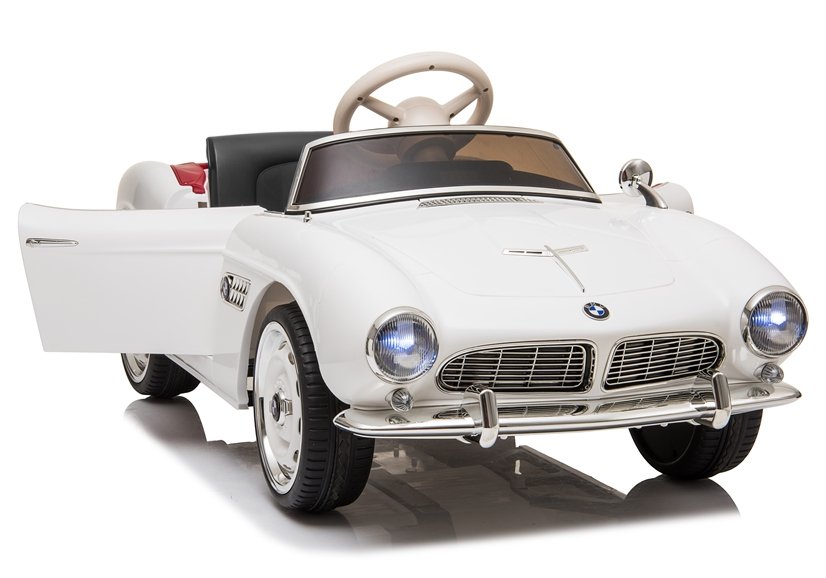 Kinderauto Oltimer, BMW Retro, Elektrofahrzeug für Kinder
