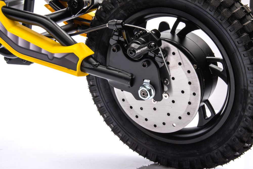 Kinder Dirtbike A9901, Kindermotorcross mit 350 Watt, Elektro-Motorcross bis 15 km/h, Kindermotorrad mit Radnabenmotor
