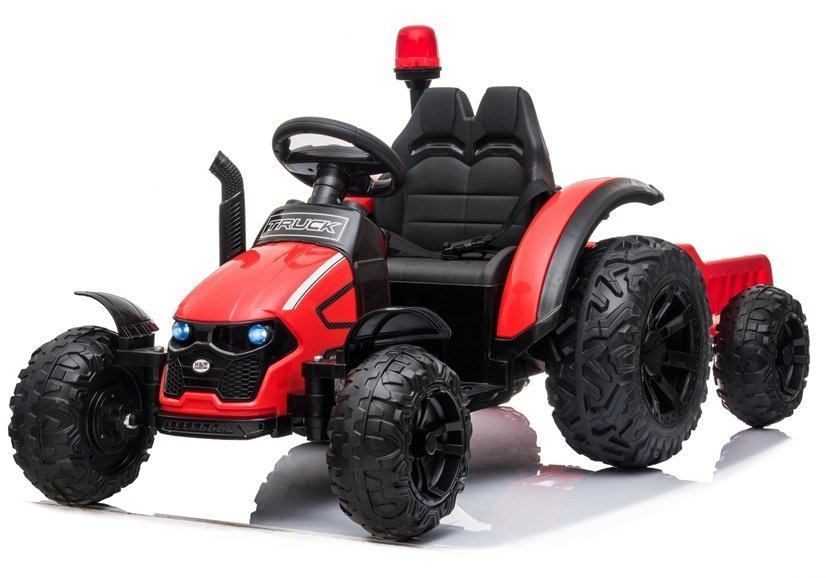 Kinder Elektrofahrzeug Traktor HZB-200 mit Anhänger, Kindertraktor mit Leuchte