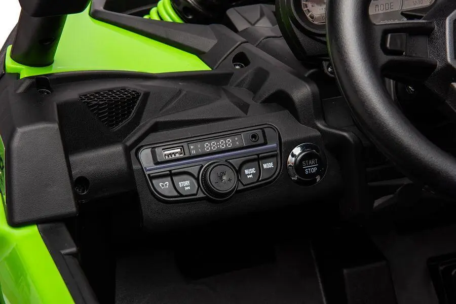 Kinderfahrzeug - Elektro Auto Can Am Maverick UTV - 24V Akku, 2x200W Motoren, 12 km/h