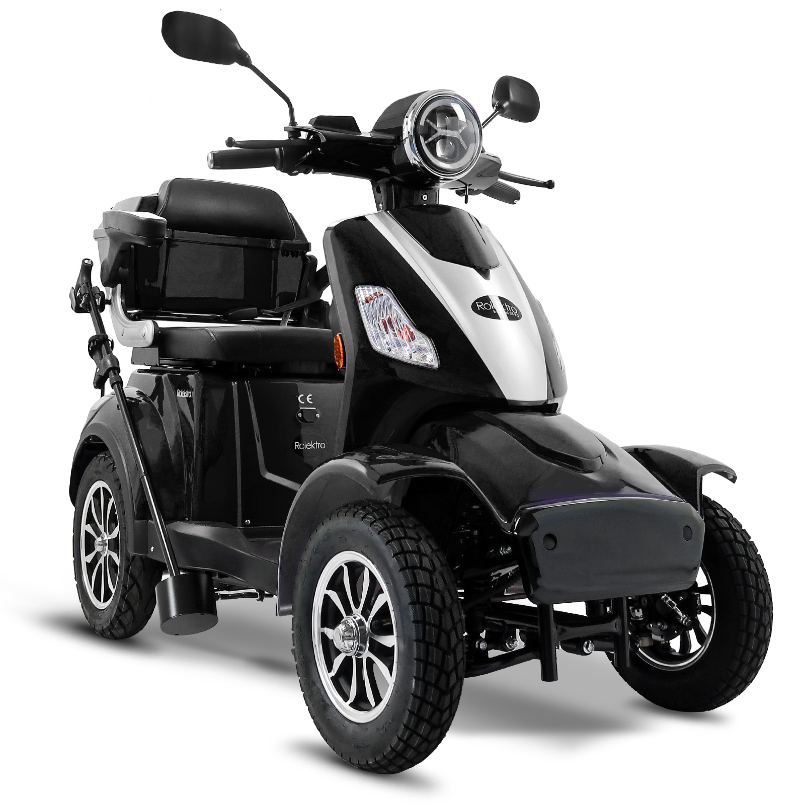 Rolektro E-Quad 25 V.3 Lithium Akku herausnehmbar - 4 Rad Seniorenmobil