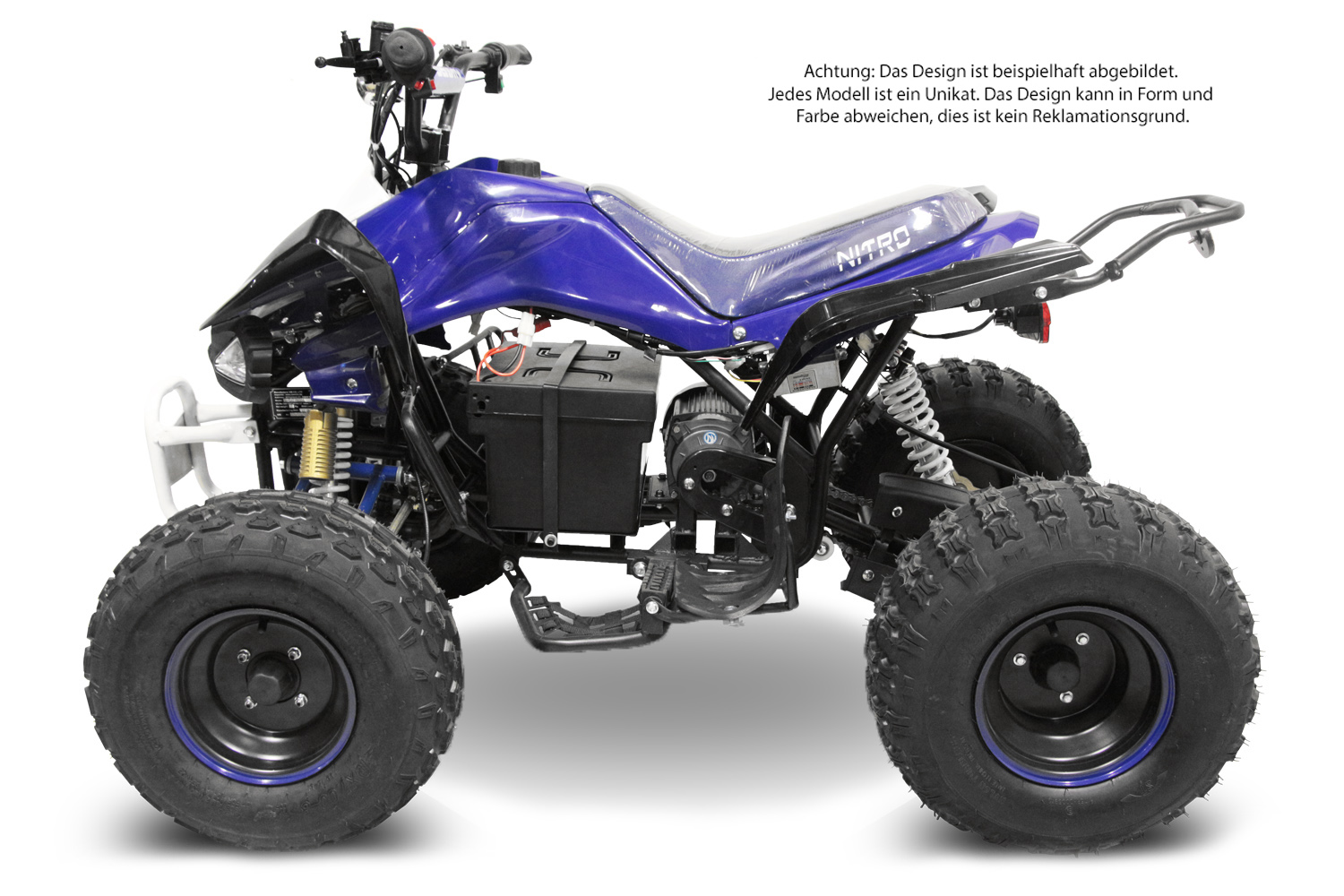 Nitro Motors Speedy Eco Midi Quad 1000W 48V 8 Zoll ATV Kinderquad