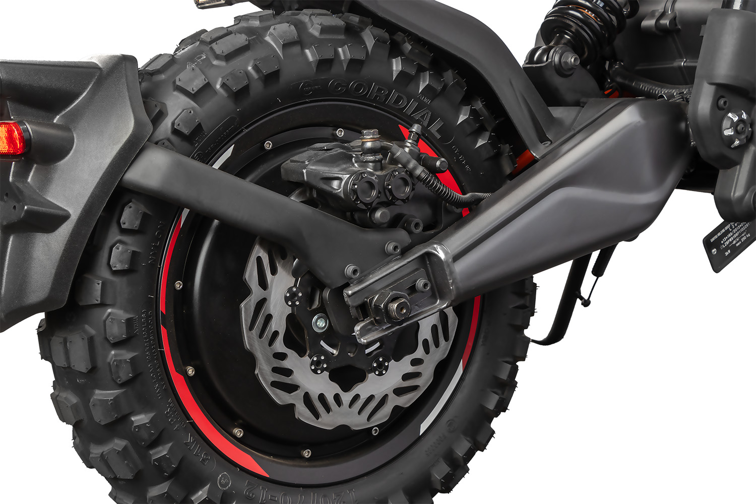 Velocifero Elektromotorrad Street Crosser, E-Motorrad 3000W 72V EEC Zulassung, 80 km/h