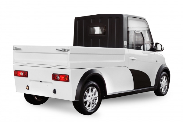 Elektroauto Lieferwagen, EEC Elektroauto Geco CARGO XP Pritsche, E-Liefermobil, Pick-Up, Elektro Transporter