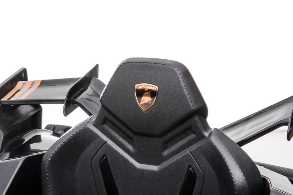 Elektroauto für Kinder, Lamborghini GT HL528 Schwarz, Kinderfahrzeug zum selbst Fahren