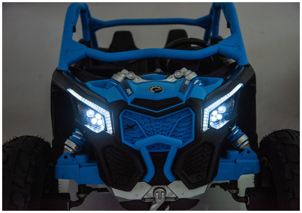 XXL Kinderauto Maverick CAN-AM Turbo RS STRONG AIR, 4x200 Watt - Elektro-Buggy mit Luftfreifen, Kinderbuggy 8 km/h