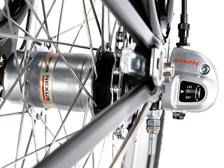Transportfahrrad Jumbo, Lastenfahrrad von Pfau-Tec mit großer Transportkiste