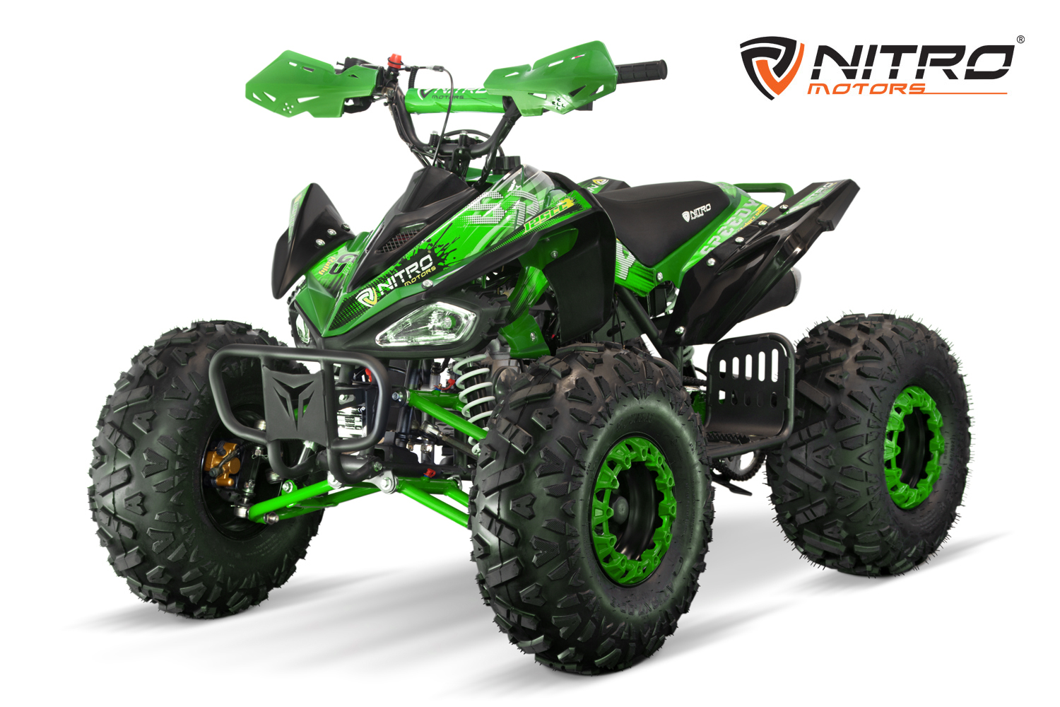 NITRO MOTORS 125cc midi Kinder Quad Speedy GS RS8-A Sport 8 Zoll, Benzin-Kinderquad Automatik mit RG