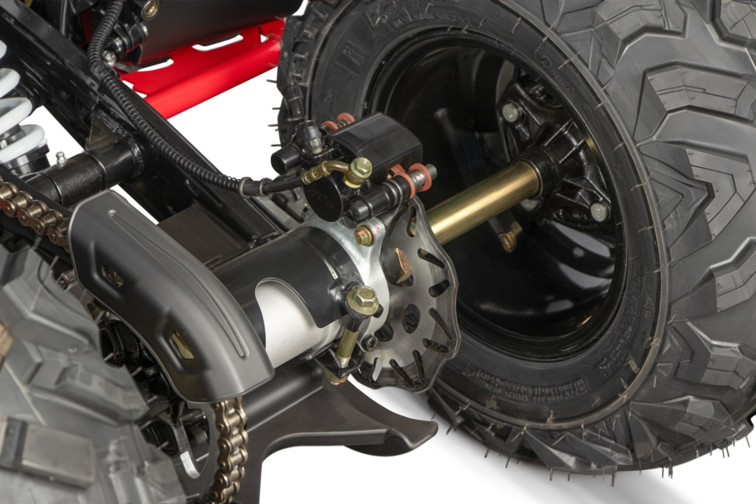NITRO MOTORS 250cc maxi Benzinquad maxi Quad Celavi RS10, Quad 4-Gang Manuell Platin Alu-Felge