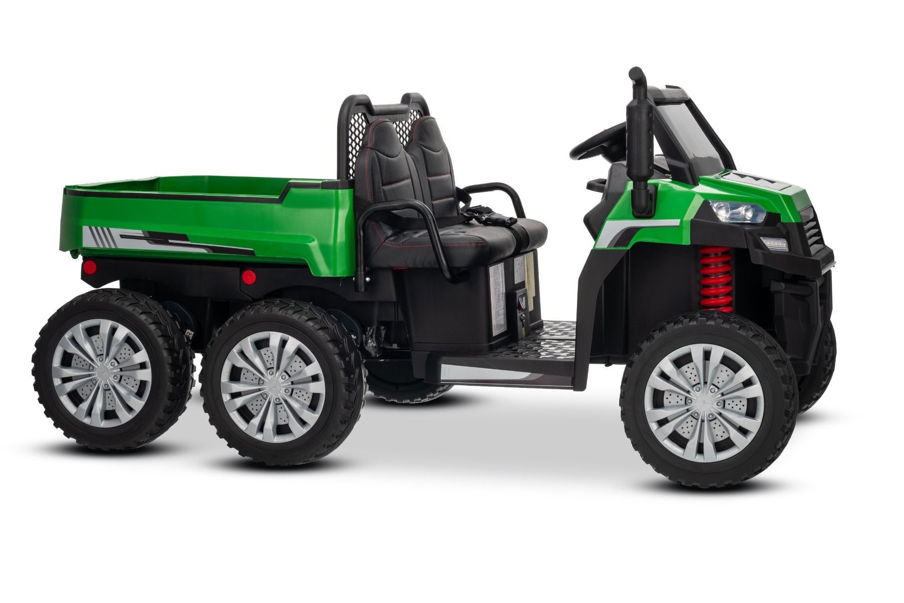 Elektro Kinderfahrzeug 2-Sitzer Farm Rider 6x6, 4x200 Watt 24 Volt Lithium, Elektroauto für Kinder, Elektrofahrzeug für Kinder