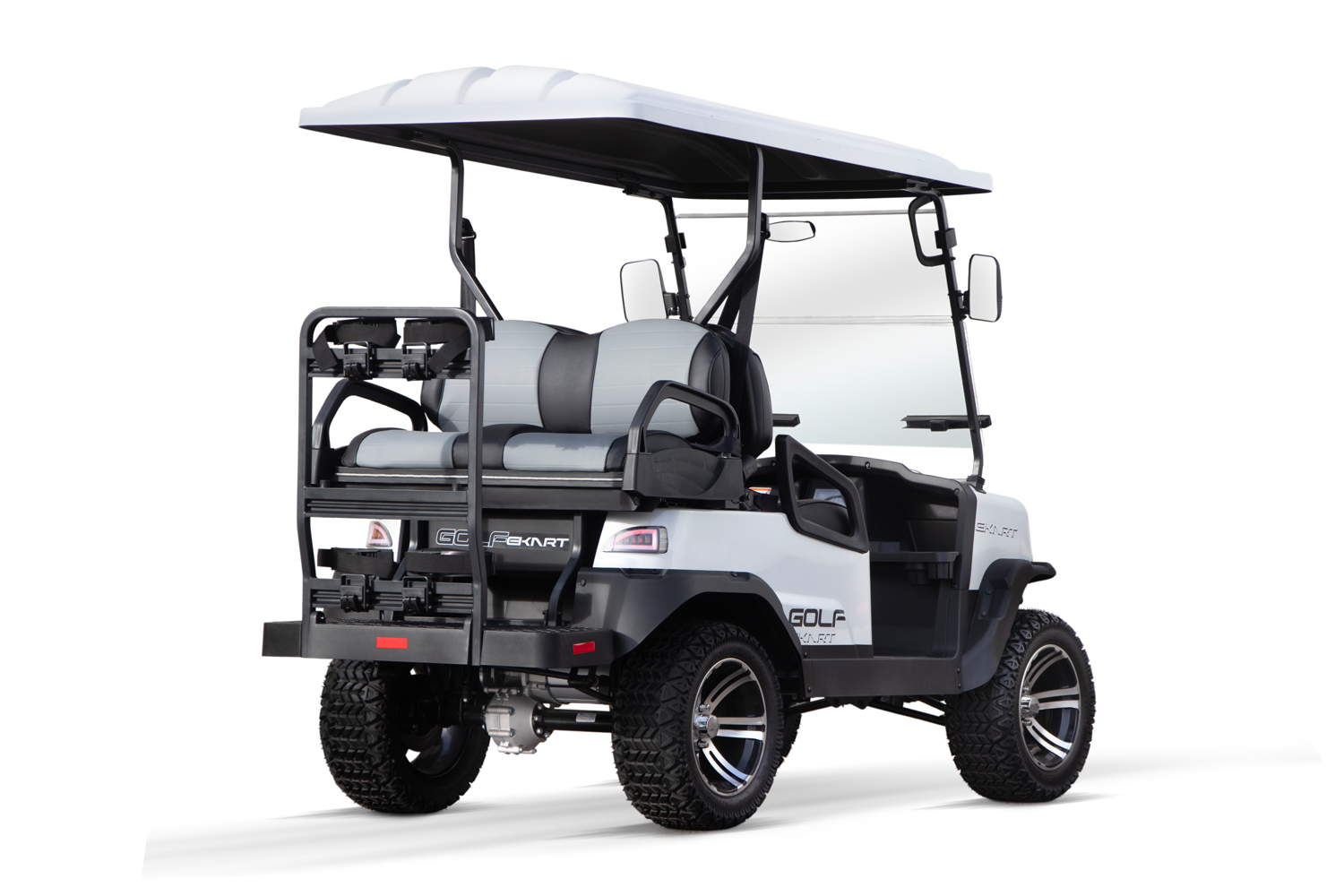 Elektroauto GECO Golfkart, Elektro-Kart, Elektrobuggy mit 4 Rädern, Elektro-Golf-Cart