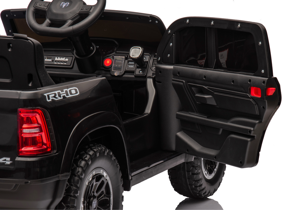 Kinderauto Dodge RAM Truck ZB618, Allrad mit 4x45 Watt und 6 km/h, Kinderfahrzeug SUV - Jeep