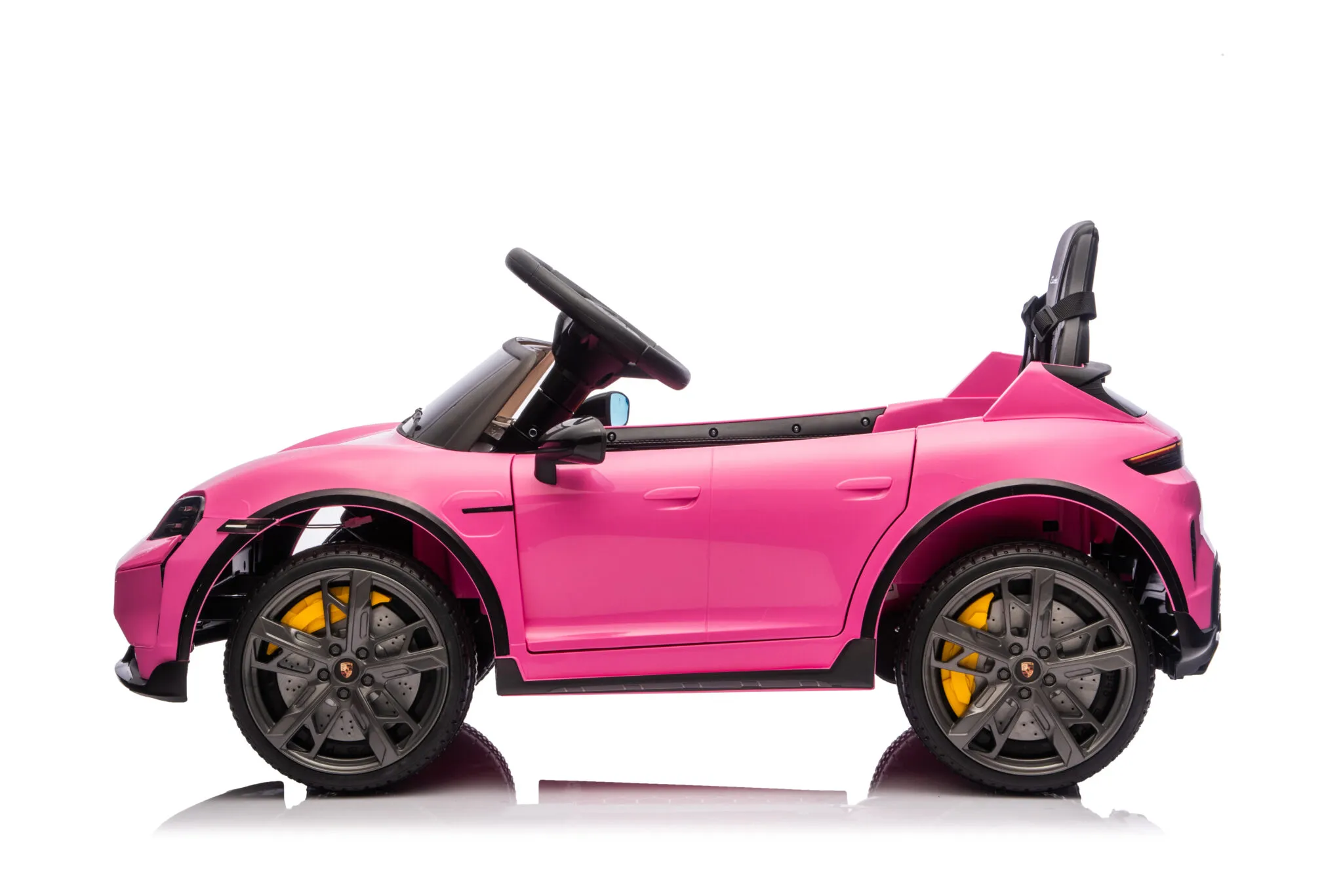 Kinder Elektrofahrzeug Porsche Taycan - Einsitzer mit 2x35 Watt, Elektro Kinderauto