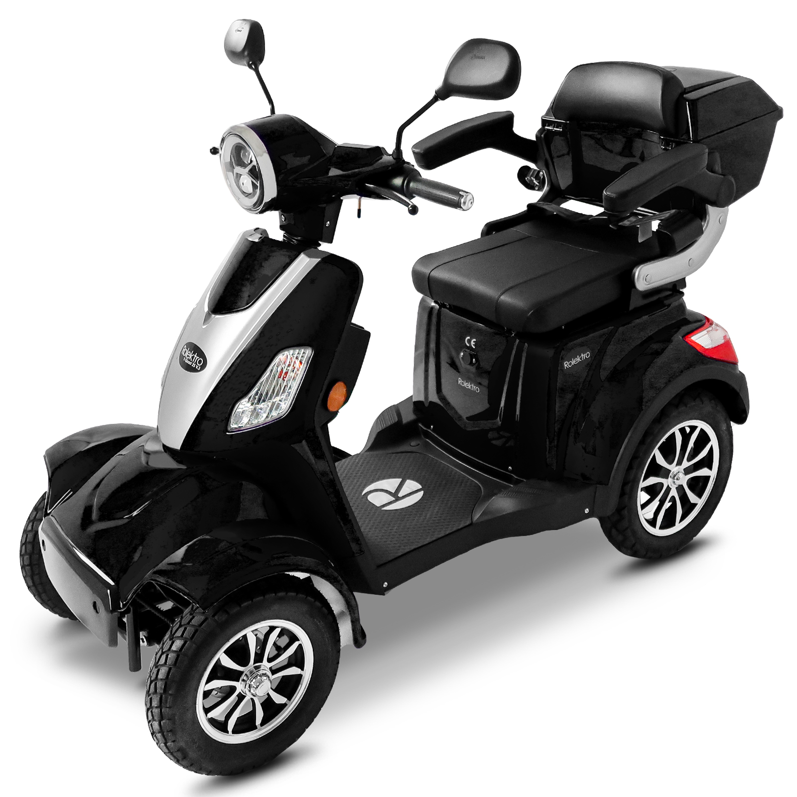 Rolektro E-Quad 25 V.3 Lithium Akku herausnehmbar - 4 Rad Seniorenmobil