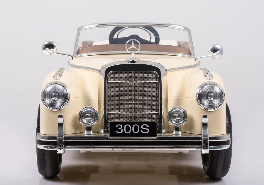 Elektro Kinderfahrzeug – Kinderauto Mercedes 300S - Oldtimer