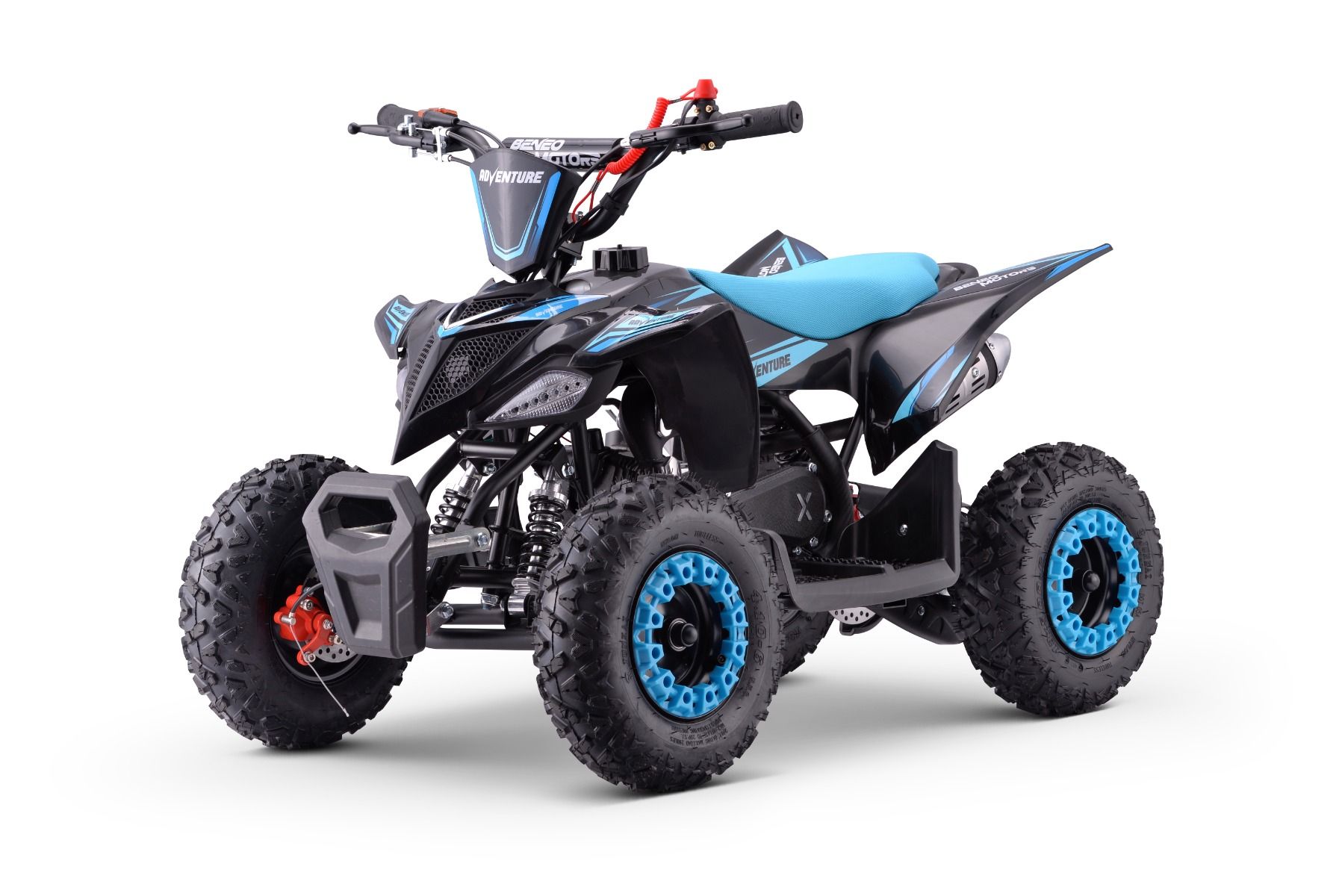 ATV Mini Anfänger Quad für Kinder Beneo Motors Adventure, 50cc Benzin Kinderquad 40 km/h