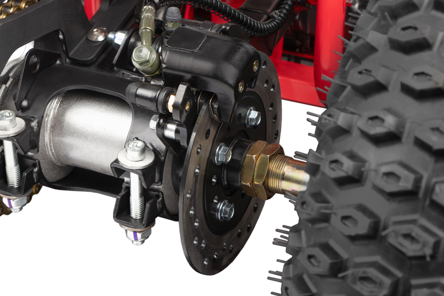NITRO MOTORS 110cc Midi Kinder Replay URX RG7-A Benzinquad 7 Zoll bis 50 km/h