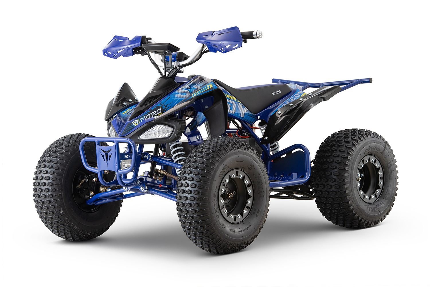 NITRO MOTORS 1500W Elektroquad für Kinder, 60V Eco midi Kinder Quad Speedy Sport 8 Zoll, Wellenantrieb