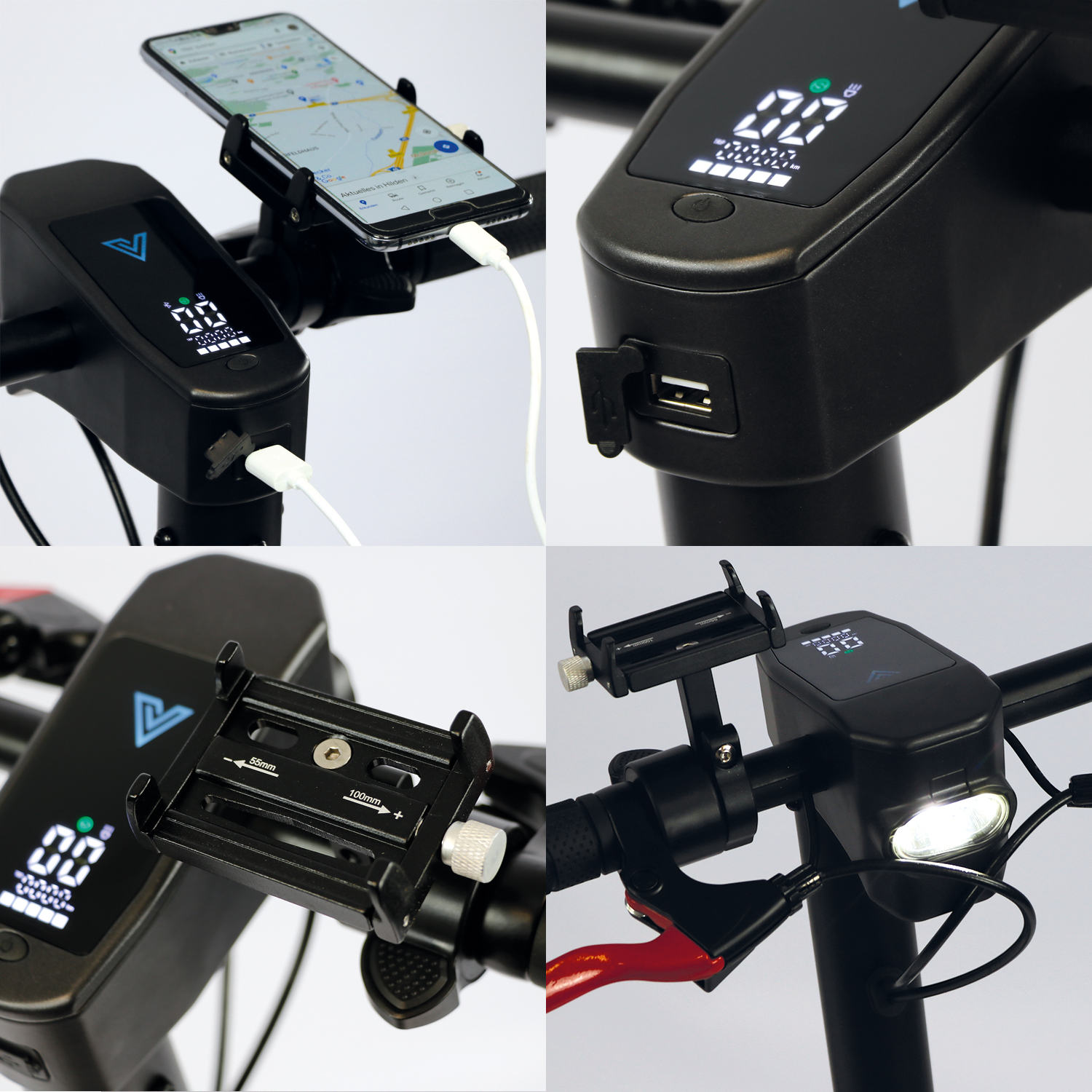 Velix E-Kick 20 km/h, 350 Watt Elektroroller für Jugendliche - Elektroscooter klappbar - E-Scooter ab 14 Jahren