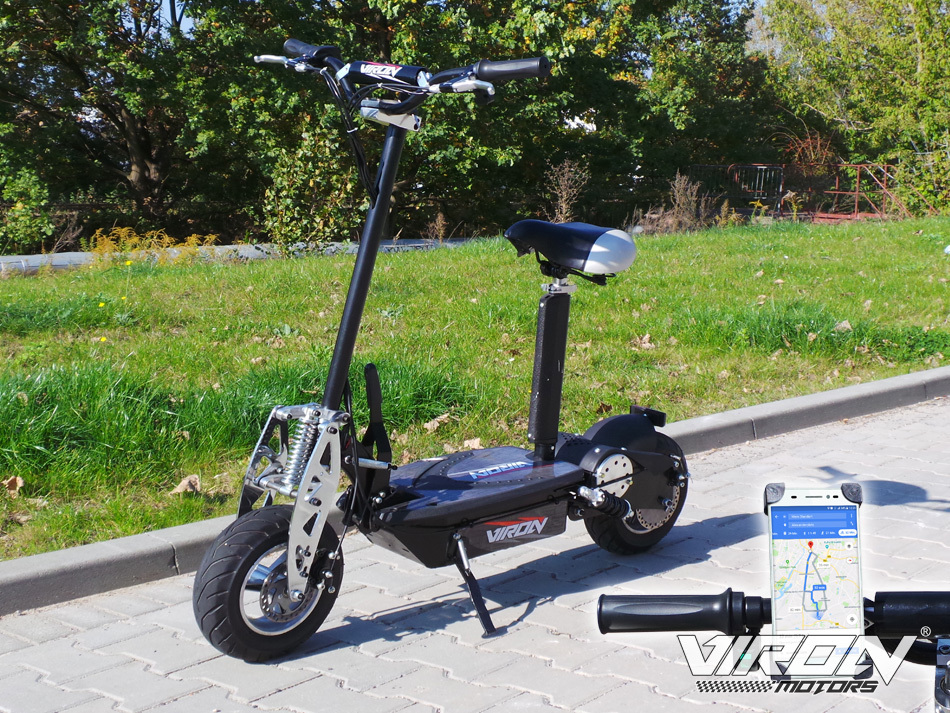Elektroroller - 2 Rad Scooter Viron 800 Watt ohne Straßenzulassung, Elektroscooter, E-Scooter