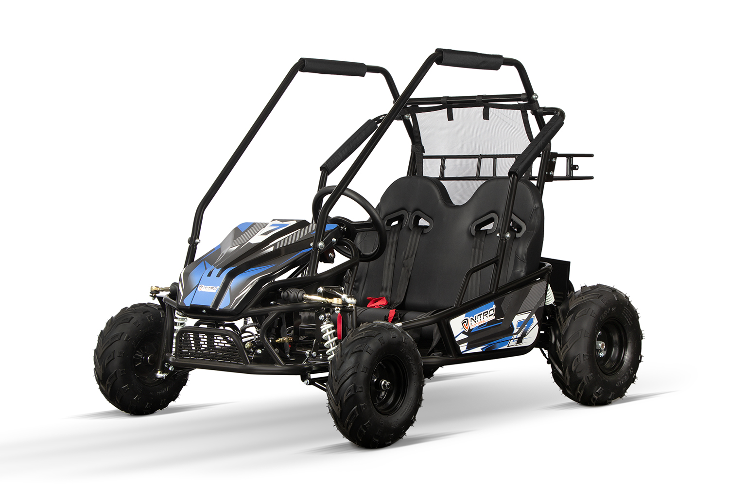Elektro Kinderbuggy NITRO MOTORS Gokart 2000W Eco midi Kinder Buggy PRM 60V/20Ah - 2 Sitzer Strandbuggy
