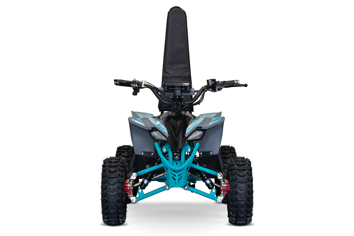 NITRO MOTORS Elektroquad Replay 1000W Eco mini Quad 6 Zoll Snowy-Profile XL Sport, Wellenantrieb, Rückenlehne