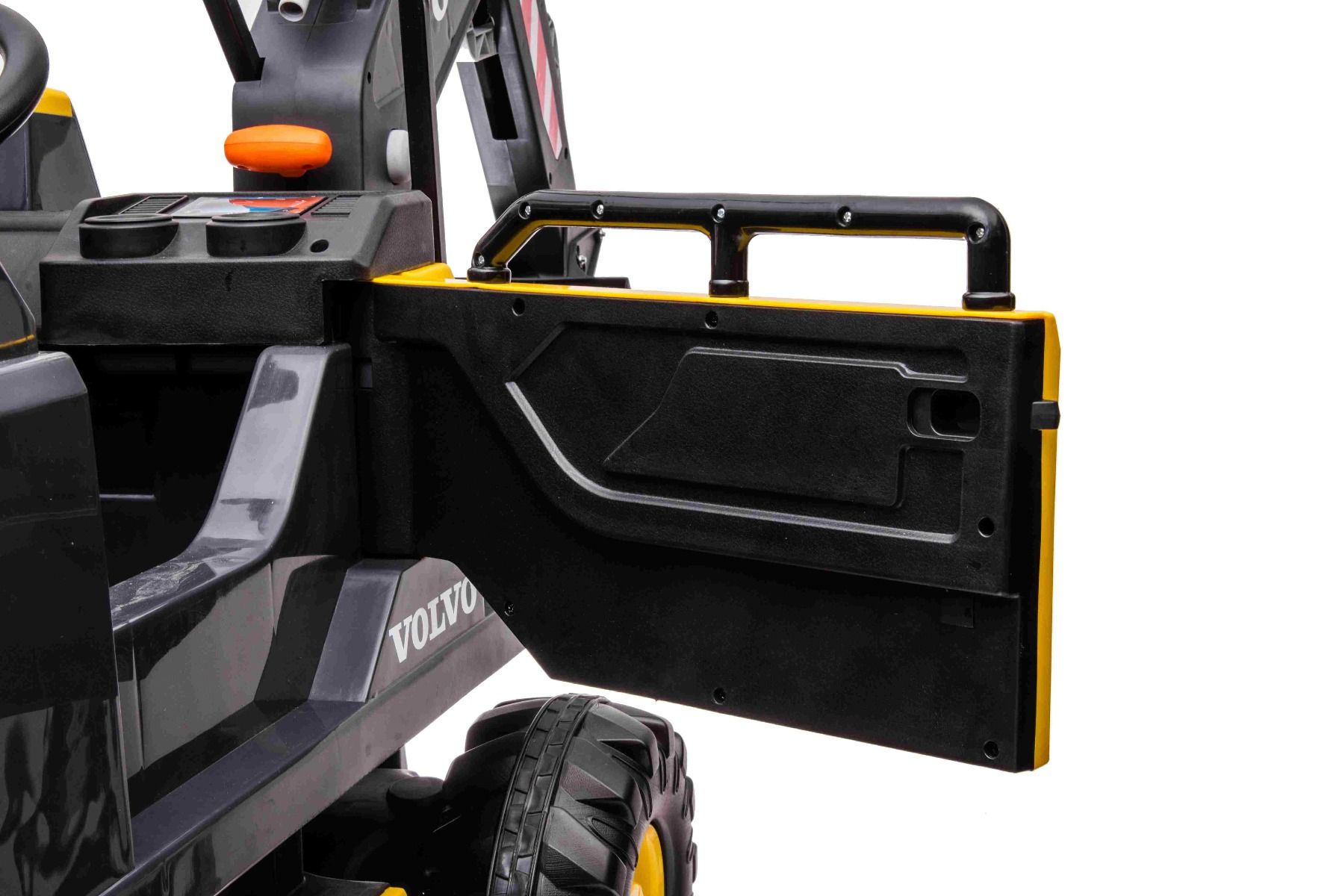 Elektrischer Bagger für Kinder Volvo Excavator - Kinderbagger mit Baggerschaufel, Elektrobagger für Kinder