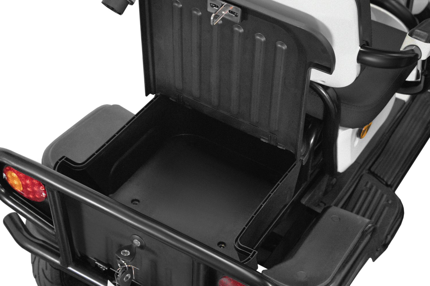 Elektromobil Geco Senio CX2 800 Watt 60V, Dreirad mit 25km/h, Seniorenmobil als Zweisitzer, E-Dreirad