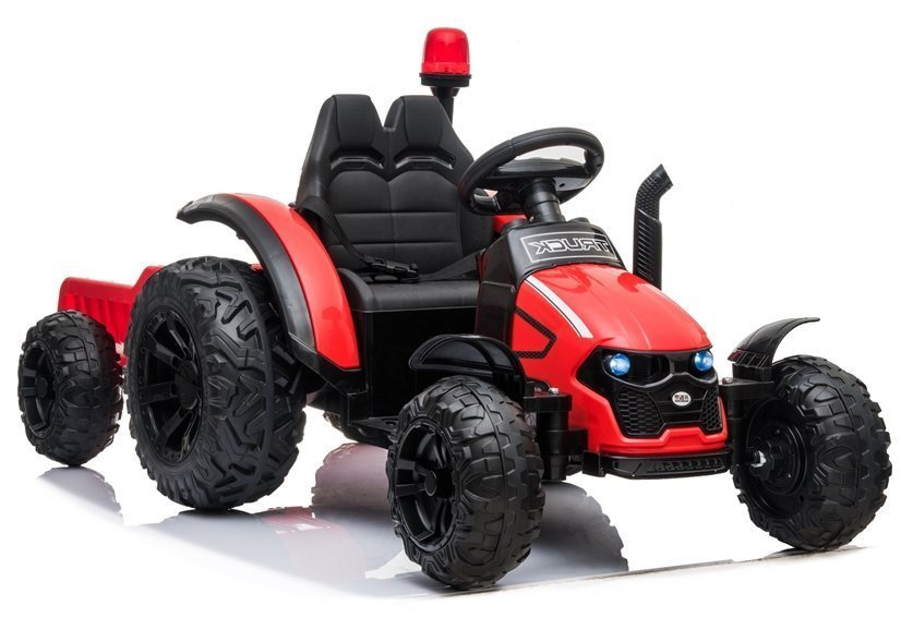Kinder Elektrofahrzeug Traktor HZB-200 mit Anhänger, Kindertraktor mit Leuchte