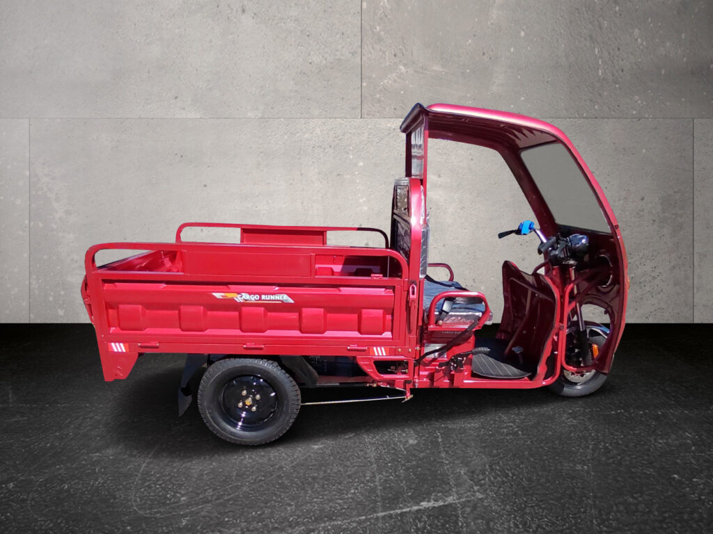 Elektro-Pritsche Cargo Runner Classic Plus - optional mit Plane - Transportfahrzeug, Lastenfahrzeug, Elektro-Kipper