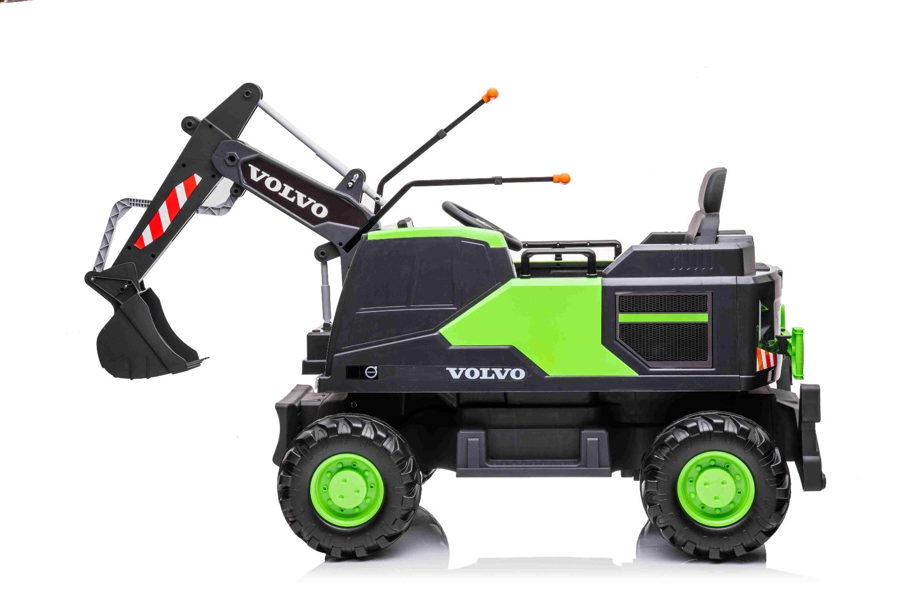 Elektrischer Bagger für Kinder Volvo Excavator - Kinderbagger mit Baggerschaufel, Elektrobagger für Kinder