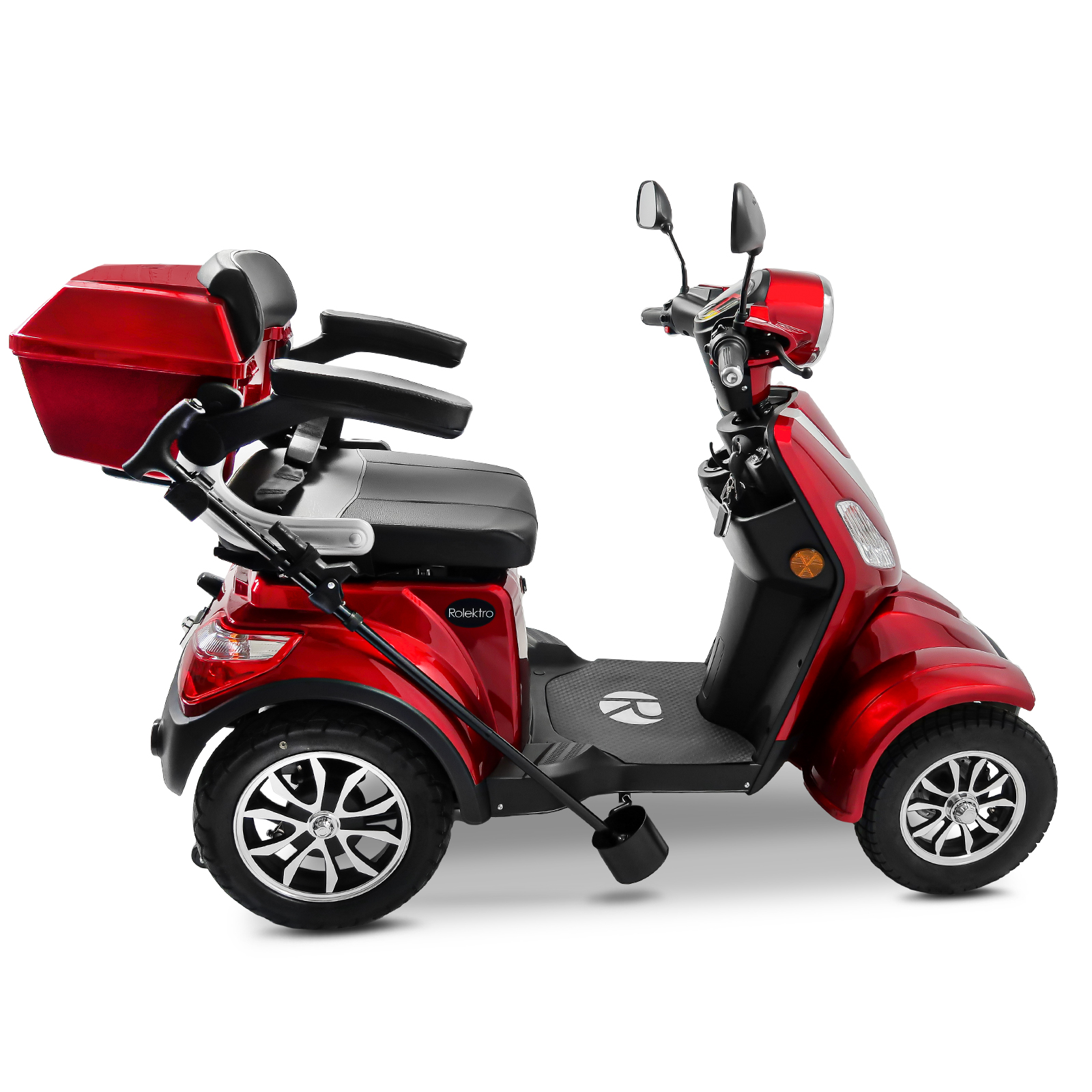 Rolektro E-Quad 25 V.3 Lithium Akku herausnehmbar - 4 Rad Seniorenmobil