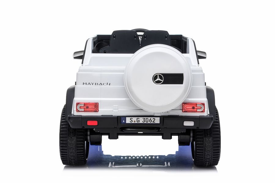XXL Elektro Kinderfahrzeug – Elektro Auto Mercedes Maybach G650 – Lizenziert, 10 km/h, 2 Sitzer, 4 Motoren