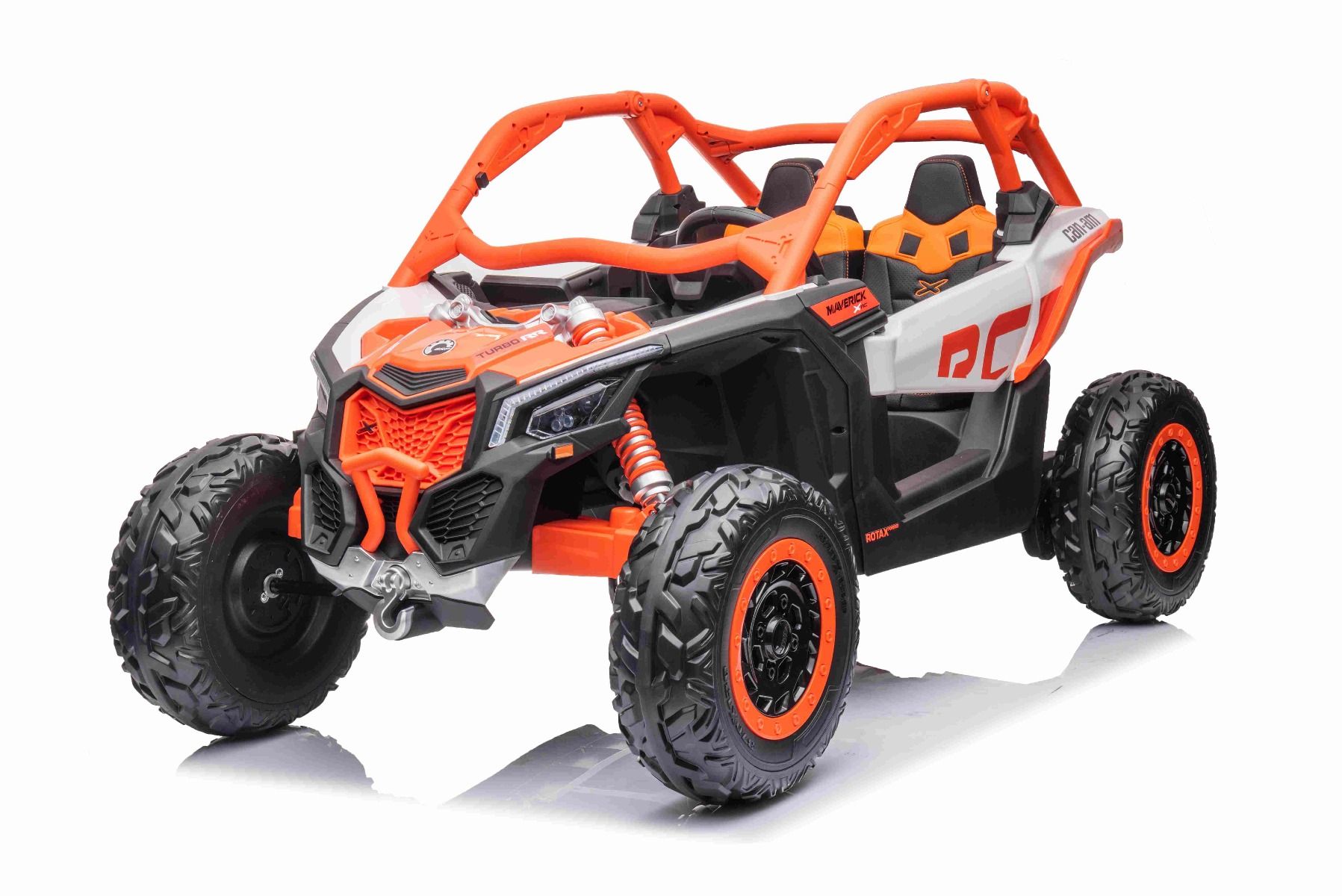 Elektro Kinderfahrzeug - 8 km/h elektrisches Kinderauto Jeep Can-am Maverick 4x35 Watt, Elektro Kinderquad