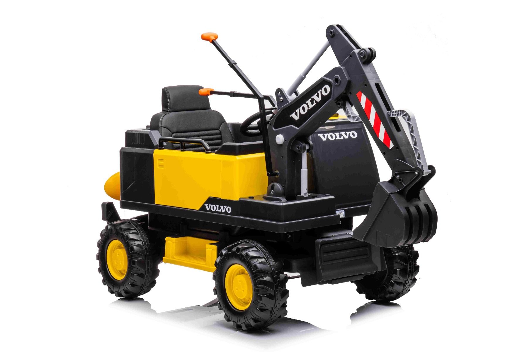 Elektrischer Bagger für Kinder Volvo Excavator - Kinderbagger mit Baggerschaufel, Elektrobagger für Kinder