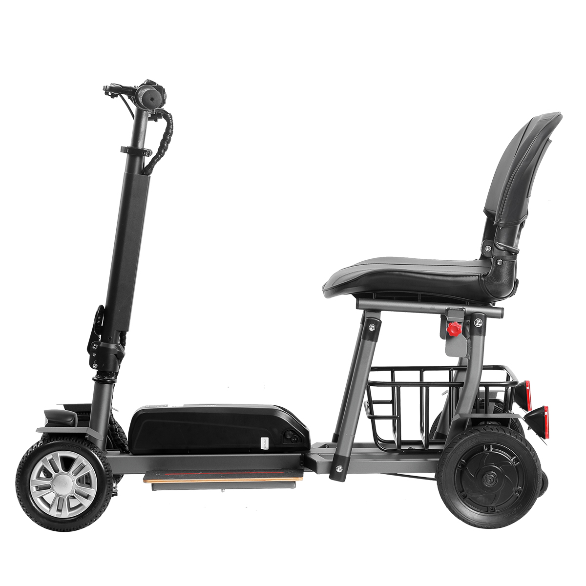klappbares 4 Rad Seniorenmobil Muvy 6 km/h - Mobilitätshilfe, Dreirad-Scooter führerscheinfrei