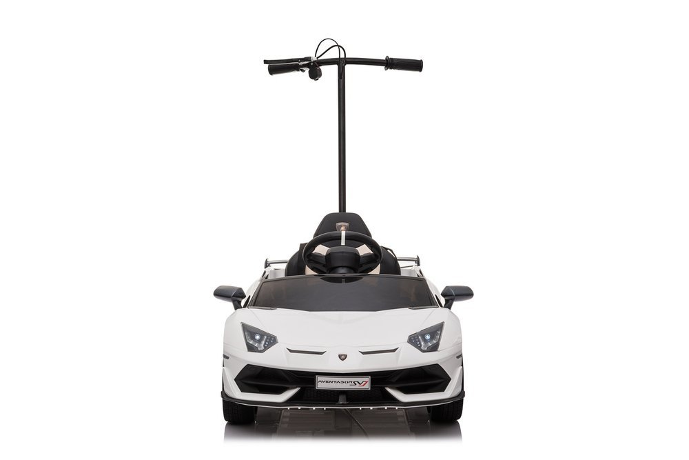 Elektro Kinderauto Lamborghini Aventador SX2018 mit Schiebestange und Stehplatz, 2x45Watt
